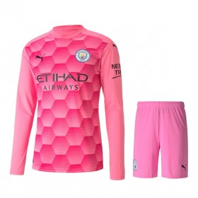 Fußballtrikots Manchester City Torwart Kinder 2020-2021 Langarm Ausweichtrikot kaufen